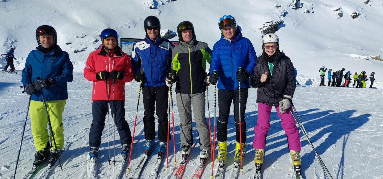 DAV-Ortsgruppe Freyung in der „Schneeschüssel“ Obertauern