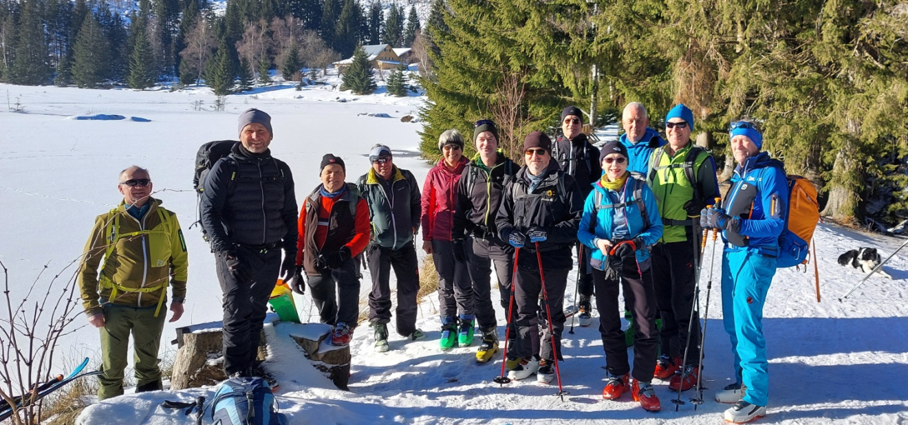 Die Ortsgruppe Freyung auf dem König des Bayerwaldes