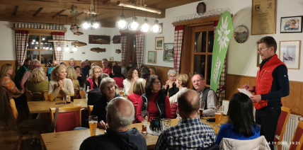 Hüttenabend der DAV-Ortsgruppe Freyung im Fischerhäusl