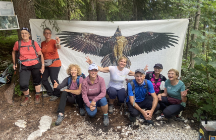DAV-Bergwanderer unterwegs im Land der Bartgeier