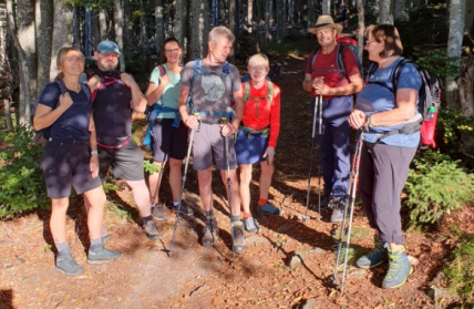 Alpenvereinstour Gr. Hahnenbogen, Kiesruck und Fahnenriegel